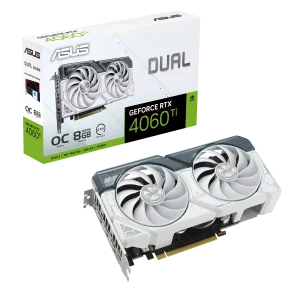 ASUS DUAL RTX 4060TI O8G WHITE