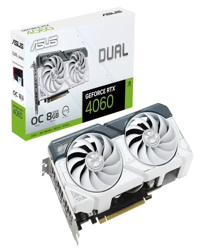 ASUS DUAL RTX4060 O8G WHITE