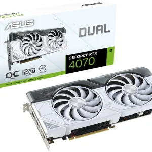 Tarjeta De Video Asus Dual Dual RTX 4070 OC12g White