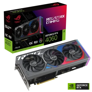 Tarjeta de Video Asus Rog Strix RTX4060 O8G