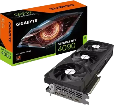 Tarjeta De Video Gigabyte GeForce RTX 4090 Windforce V2 24g, 16384 Nucleos, 24gb, 384 Bit, Gddr6x