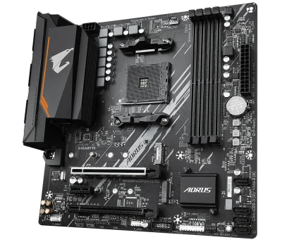 Tarjeta Madre Gigabyte B550m Aorus Elite, Socket Am4