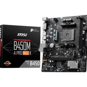 Tarjeta Madre Msi B450m-a Pro Max Ii Socket Am4